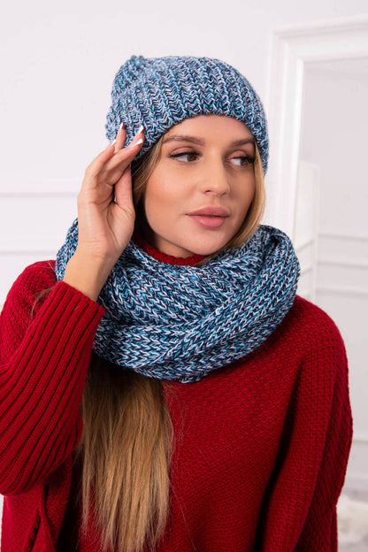 Дамски комплект от шапка с шал Bona K261