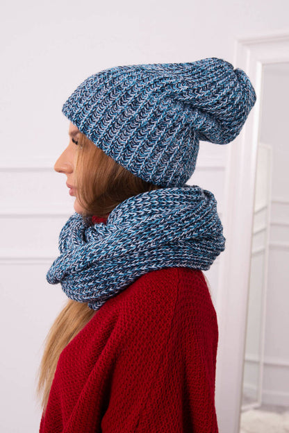 Дамски комплект от шапка с шал Bona K261