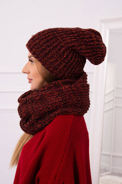 Дамски комплект от шапка с шал Bona K261