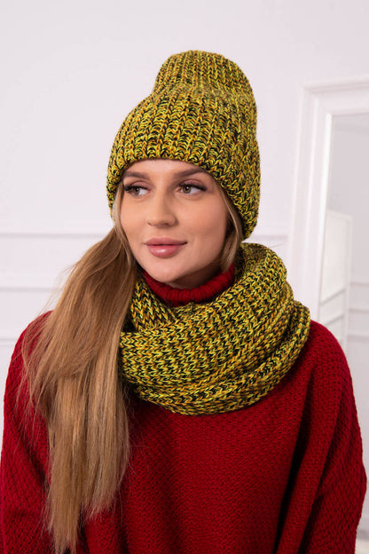 Дамски комплект от шапка с шал Bona K261