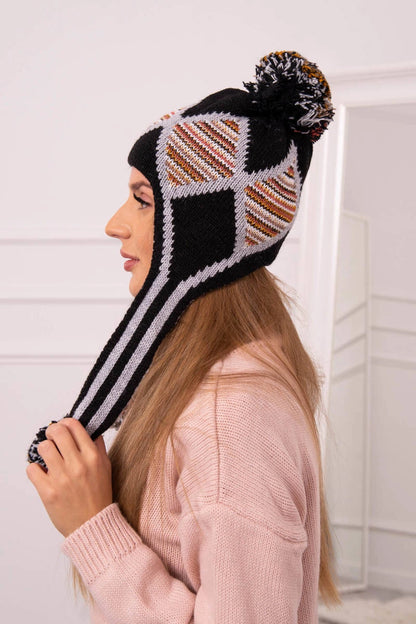 Дамска шапка с дълги уши Eunika K322