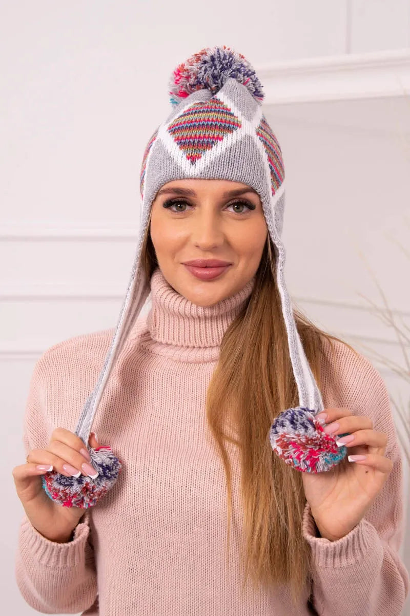 Дамска шапка с дълги уши Eunika K322