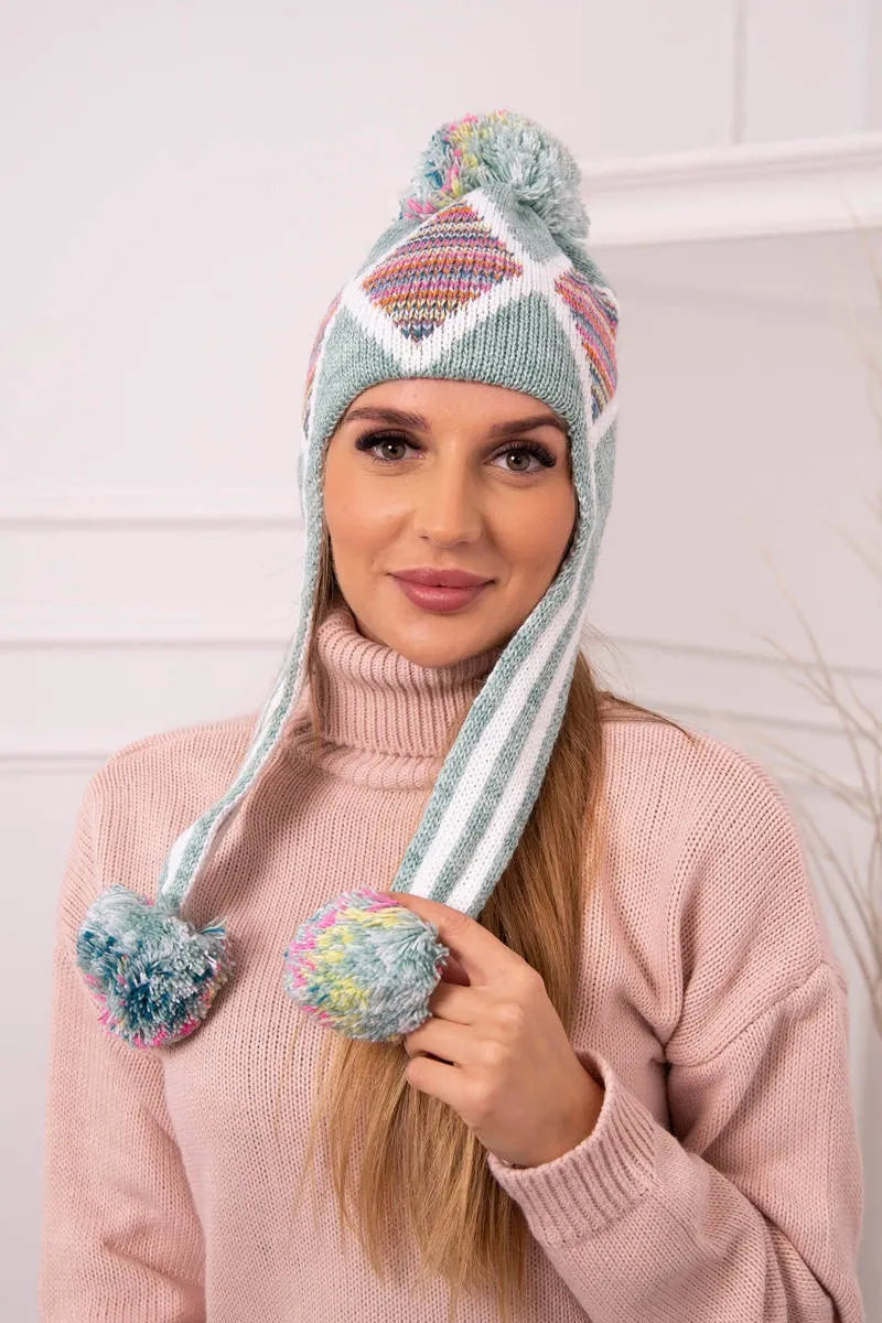 Дамска шапка с дълги уши Eunika K322