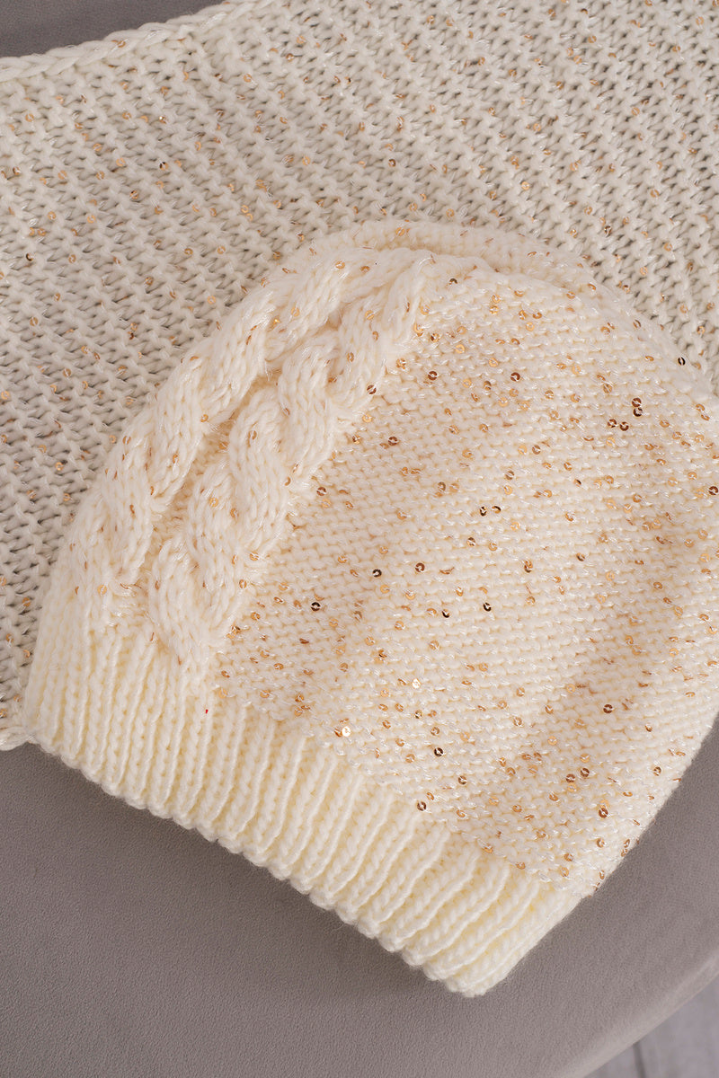 Дамски комплект от шапка с шал Jowita K360