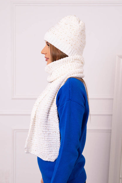 Дамски комплект от шапка с шал Jowita K360