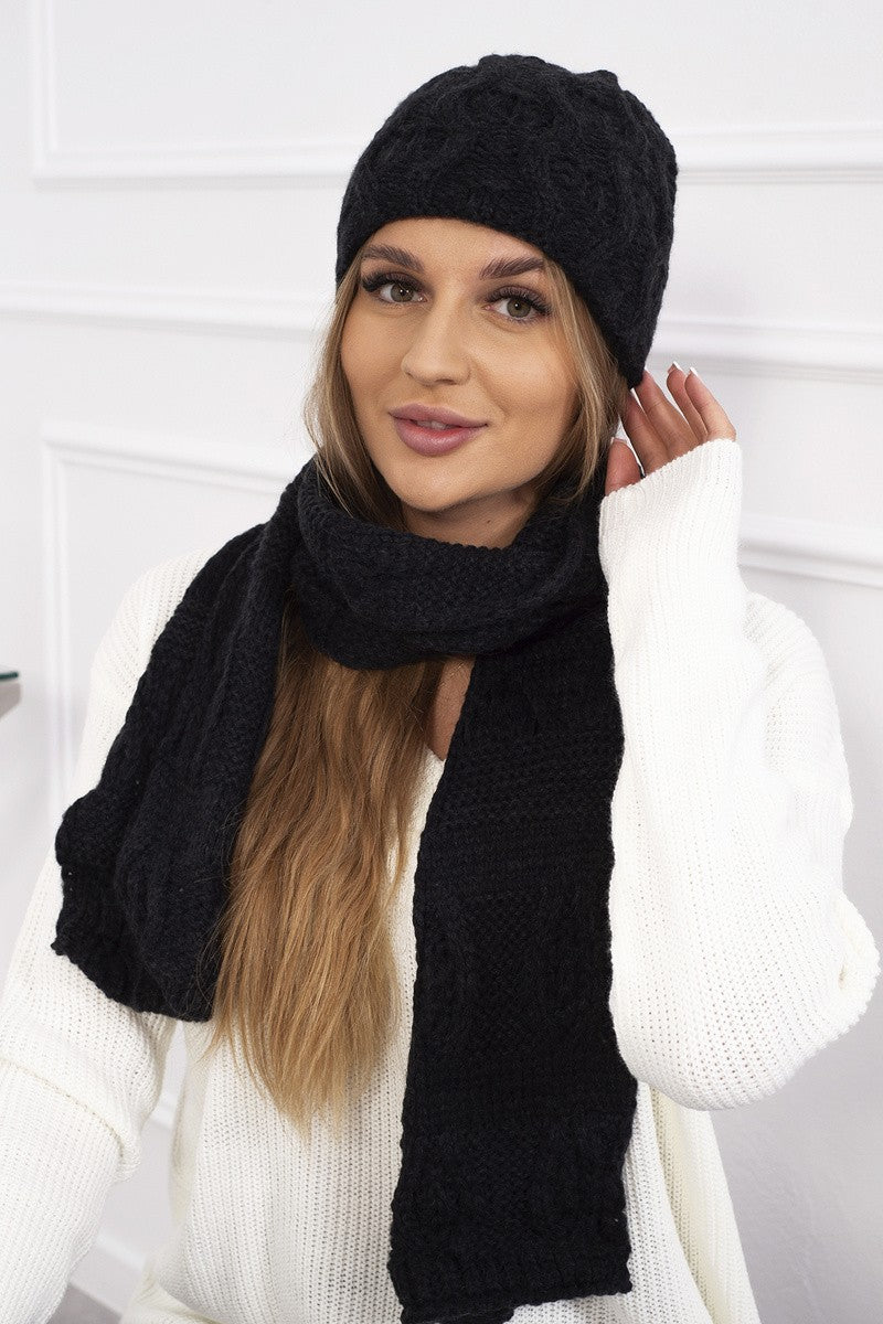 Комплект шапка с шал Marlena K416