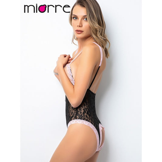 Дантелено babydoll боди без дъно ME-0081