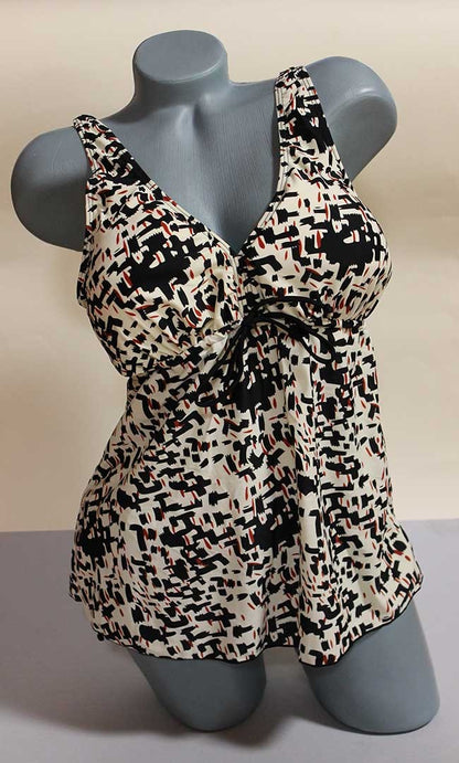 Дамски бански тип танкини с бикини Моли