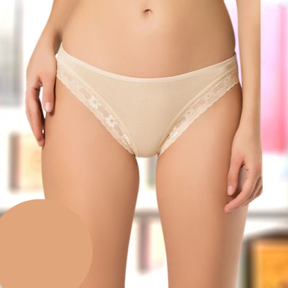 Памучна бикина с дантела ND-282