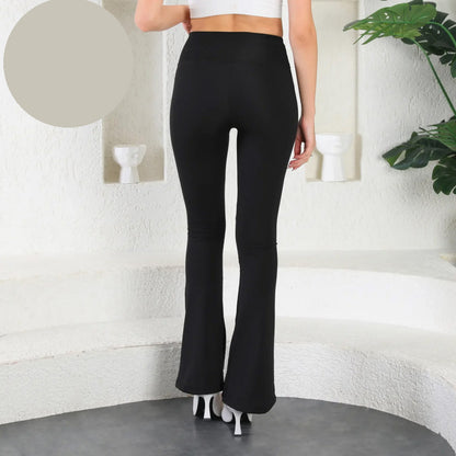 Черен ватиран чарлстон панталон OG-350