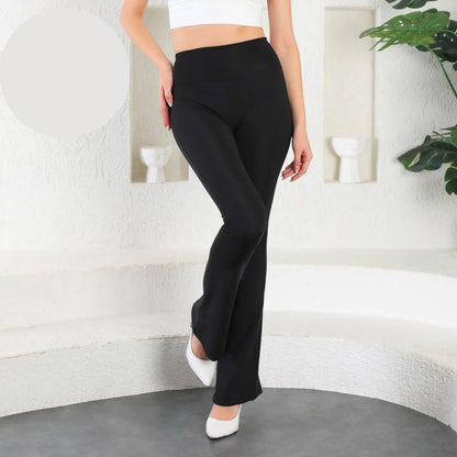 Черен ватиран чарлстон панталон OG-350