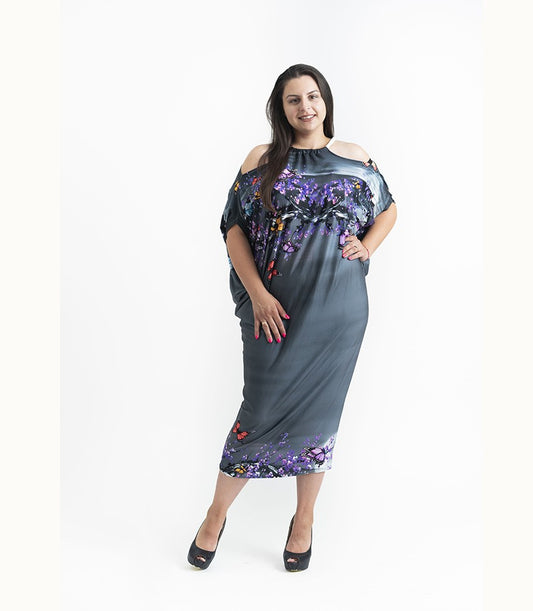 Сива рокля стеснена надолу Олимпия