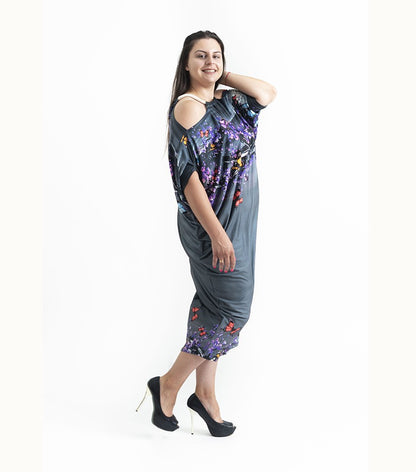 Сива рокля стеснена надолу Олимпия