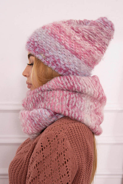 Дамски комплект с мохер плътен P106