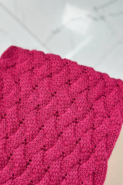 Дамски комплект от шапка и шал PLK5