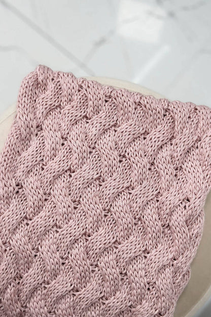 Дамски комплект от шапка и шал PLK5