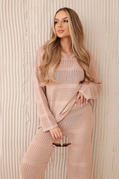 Ажурен комплект от вискоза ПОЛ-1