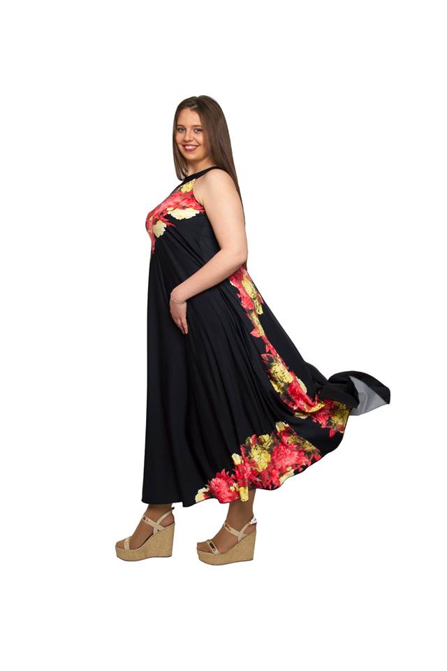 Дълга дамска рокля Нора