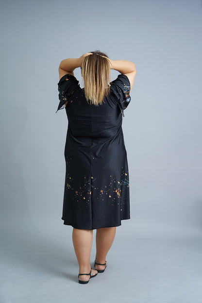 Лятна рокля с къс ръкав Сибила