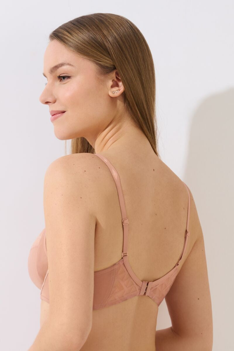 Сутиен с меки чашки и банели в розово Lisca Opal 020373-RH