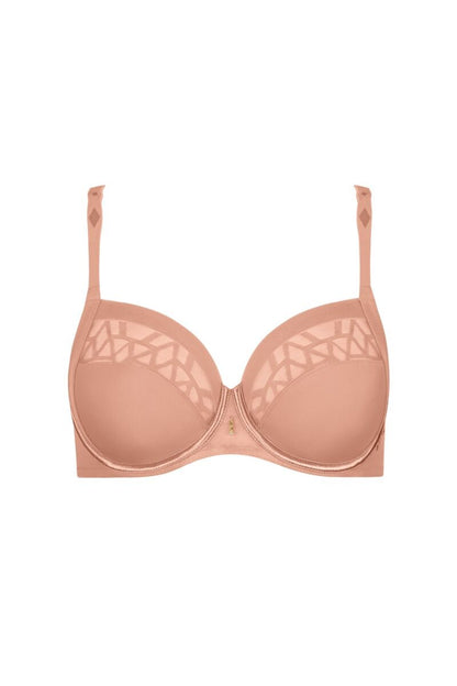 Сутиен с меки чашки и банели в розово Lisca Opal 020373-RH