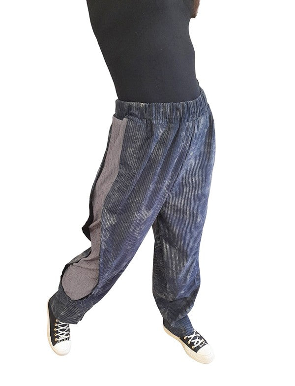 Дамски широк джинсов панталон Зарина