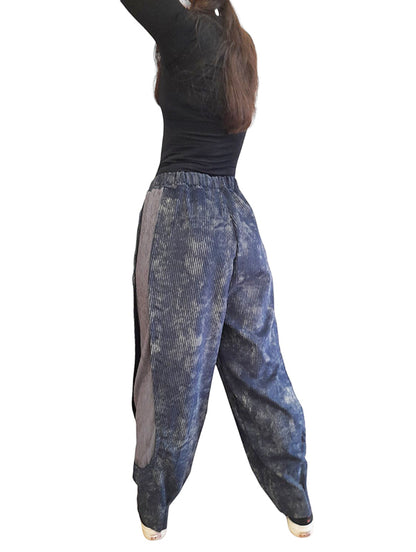 Дамски широк джинсов панталон Зарина